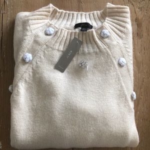J.Crew Beaded Sweater